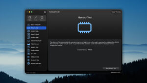 Techtool Pro 21 Memory test