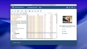 UFS Explorer Mac preview found files