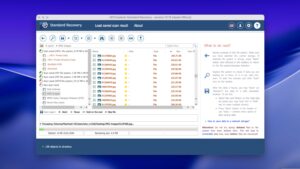 UFS Explorer Mac restoring process