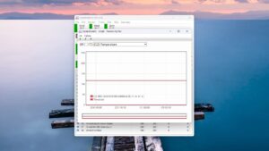 CrystalDiskInfo graph mode