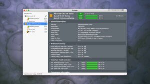 DriveDx main screen